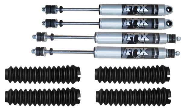 Set of Fox Performance Series  Standard Height IFP Defender Shocks with Shaft Boots