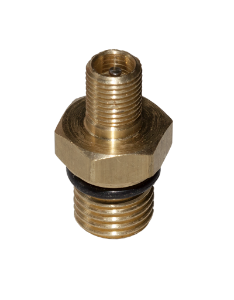 Schraeder valve brass